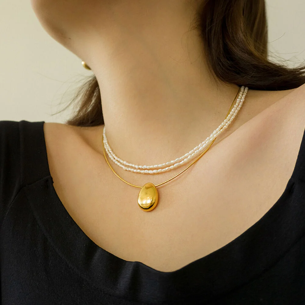 雞蛋 Omega 鏈條 Necklace