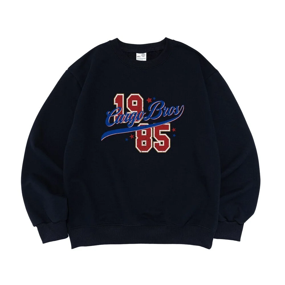 BROS 1985 NUMBERING SWEATSHIRT (NAVY)