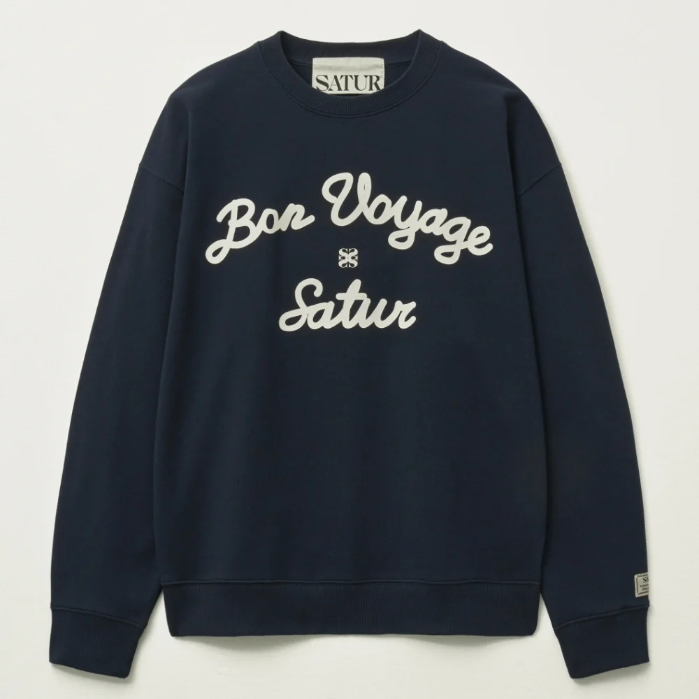 Bon Voyage 衛衣 海軍藍
