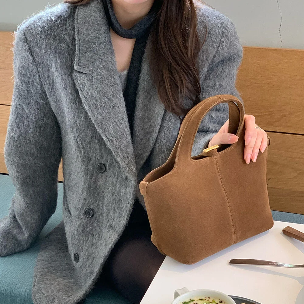 PANIER PETIT BAG_Suede 2colors
