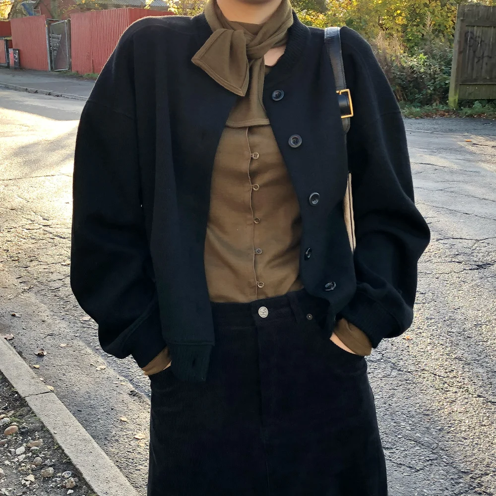 JEFFREY CARDIGAN (BLACK)