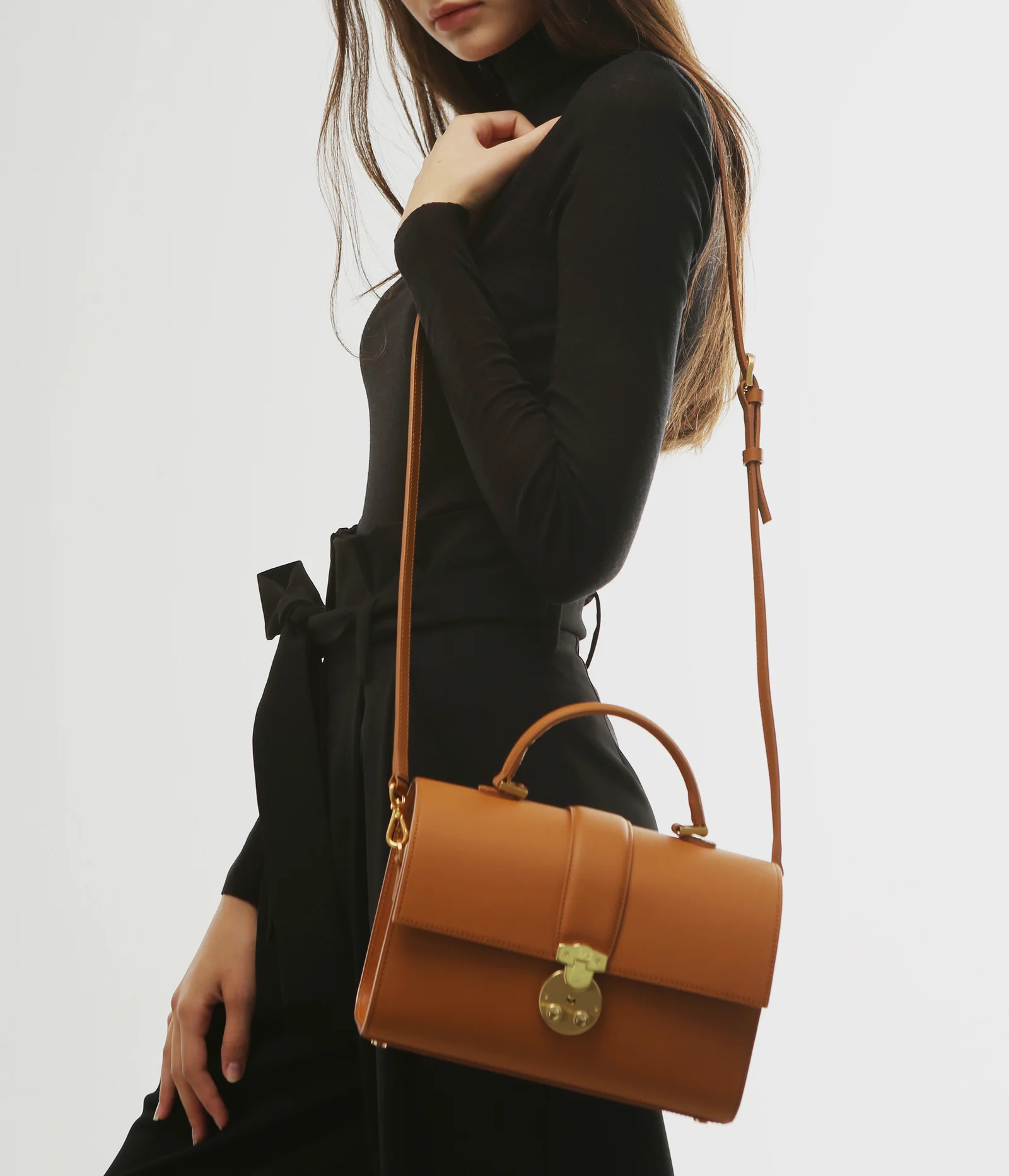 Bagette bag - tan_brown
