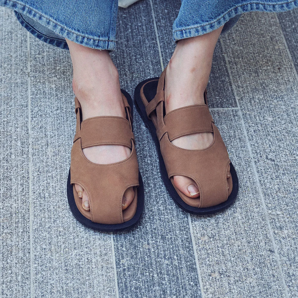Vero cover sandal (Tan)
