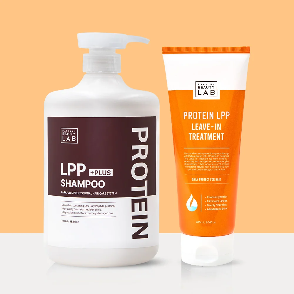 Park Jun Beauty Lab LPP 洗髮水 加大 1000ml + 免沖洗 免沖洗 護髮素 200ml