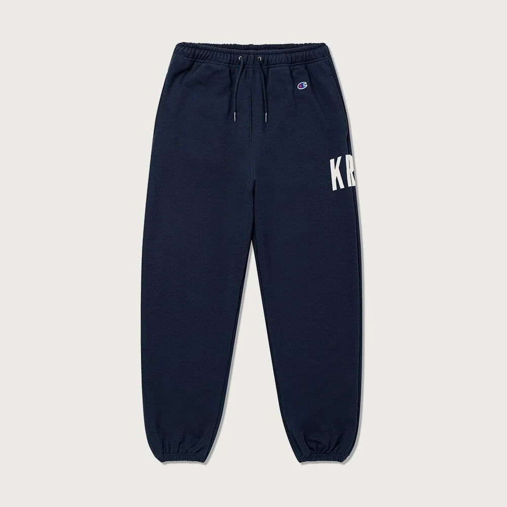 Champion X Compact Record Bar 大 標誌 衛衣 褲子 Navy