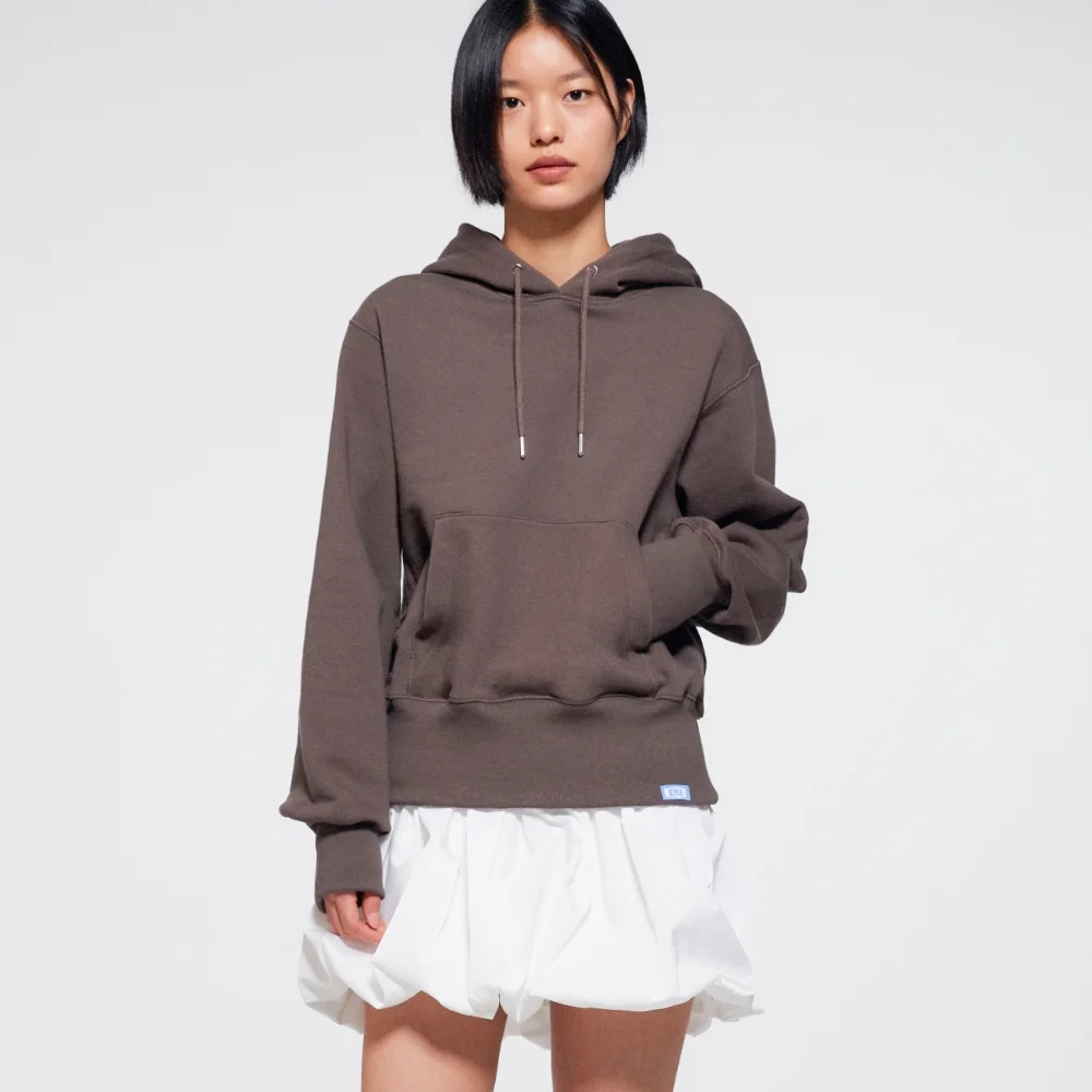 UNISEX ERA HEAVY HOODIE - BROWN