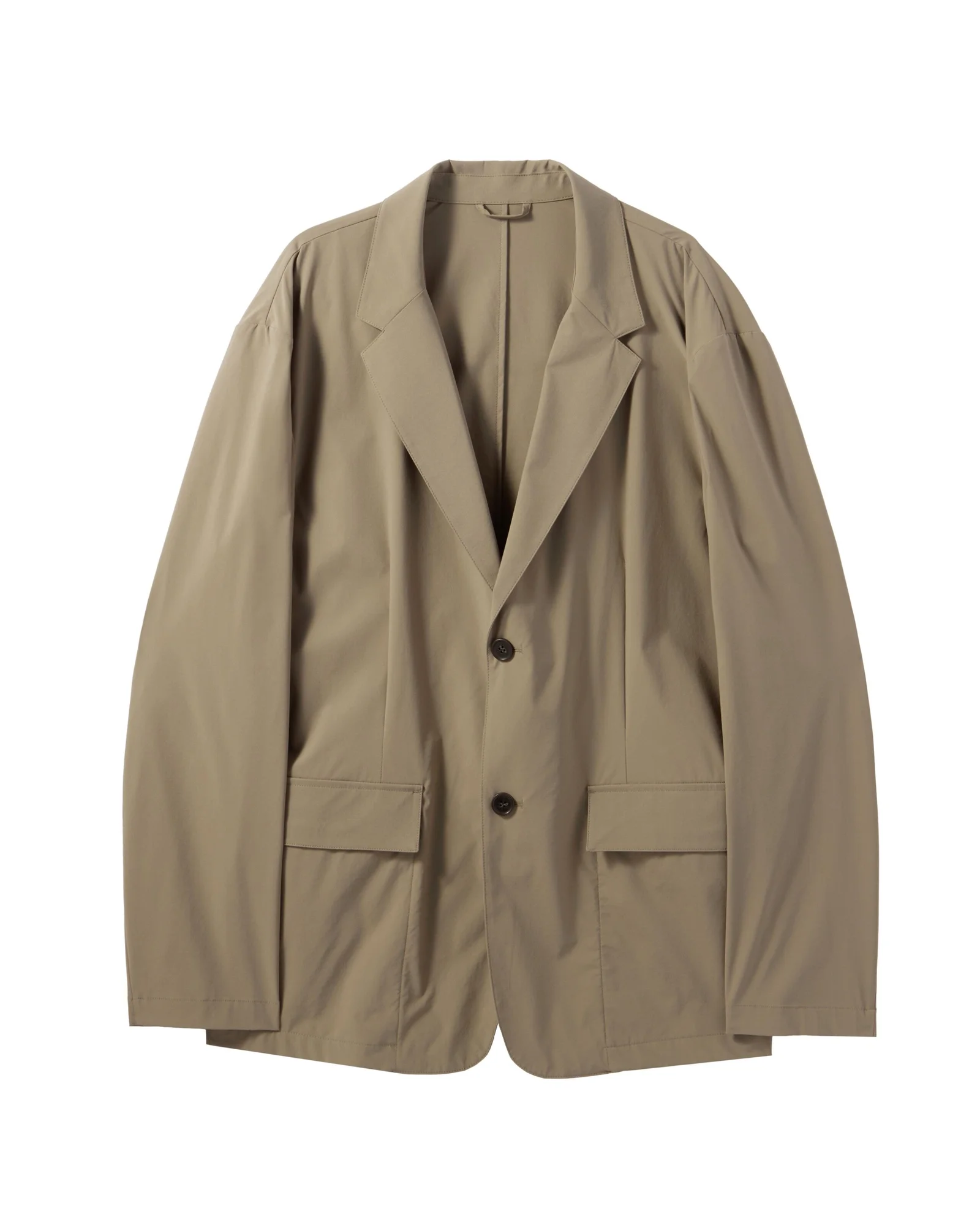 NYLON SET JACKET - L/BROWN (P242MJK231)