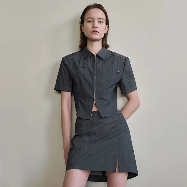 HENS SET-UP ZIP UP JACKET(JK-2945)