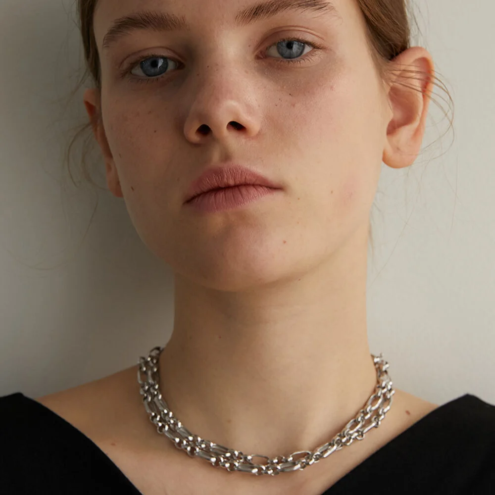 Link chain necklace