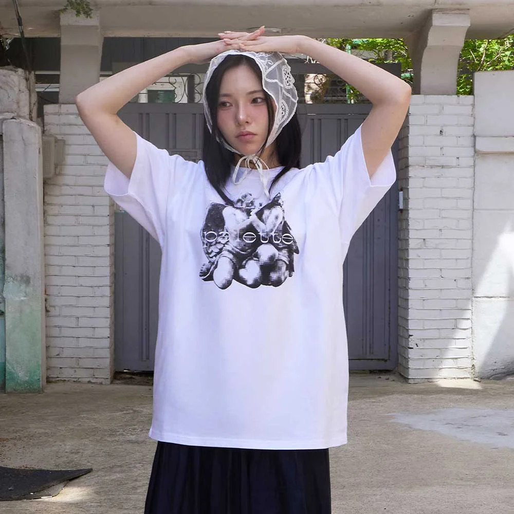 BP Angel Graphic Short-Sleeved T-shirt_2COLOR