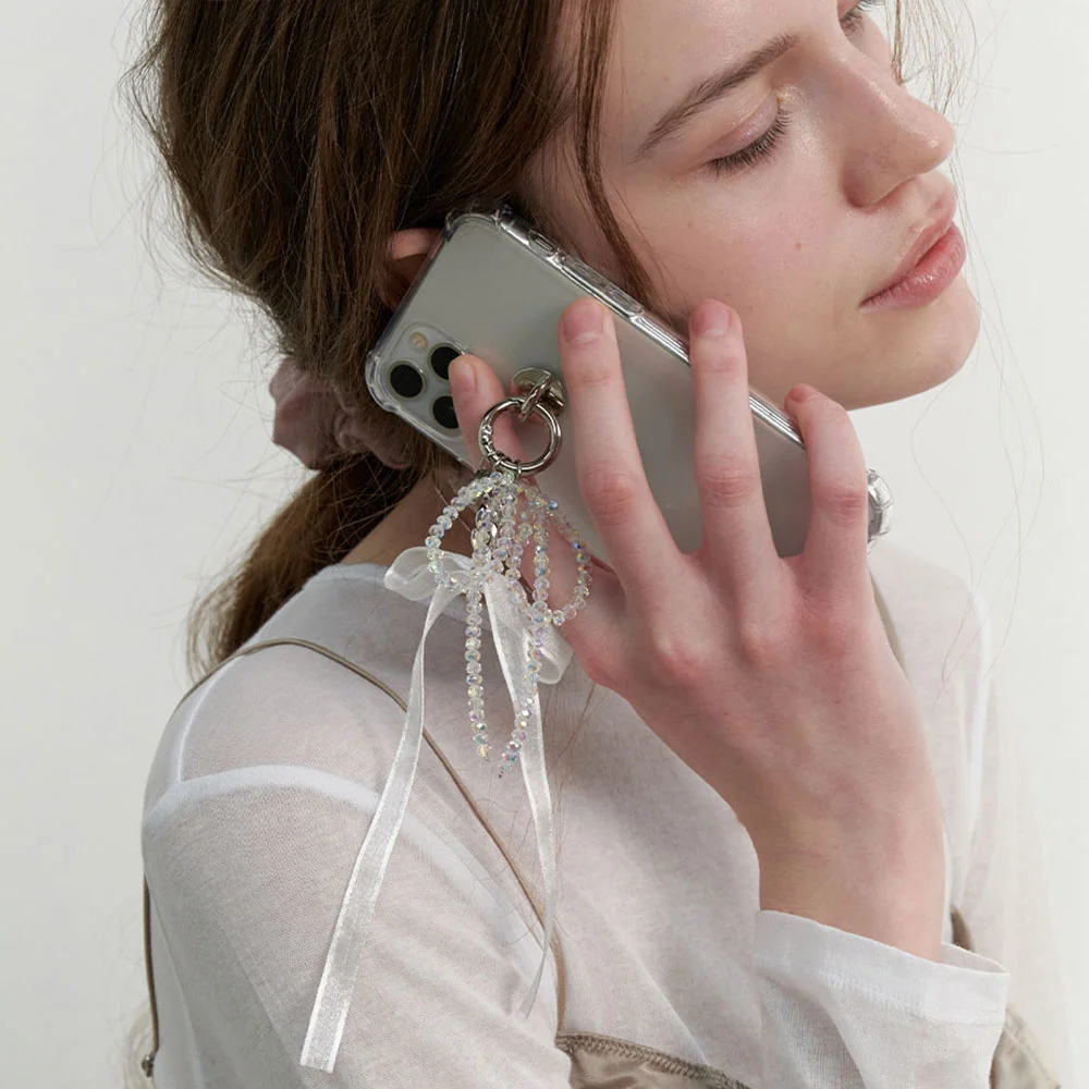 Sheer Ribbon Key Ring (L241MSG020)
