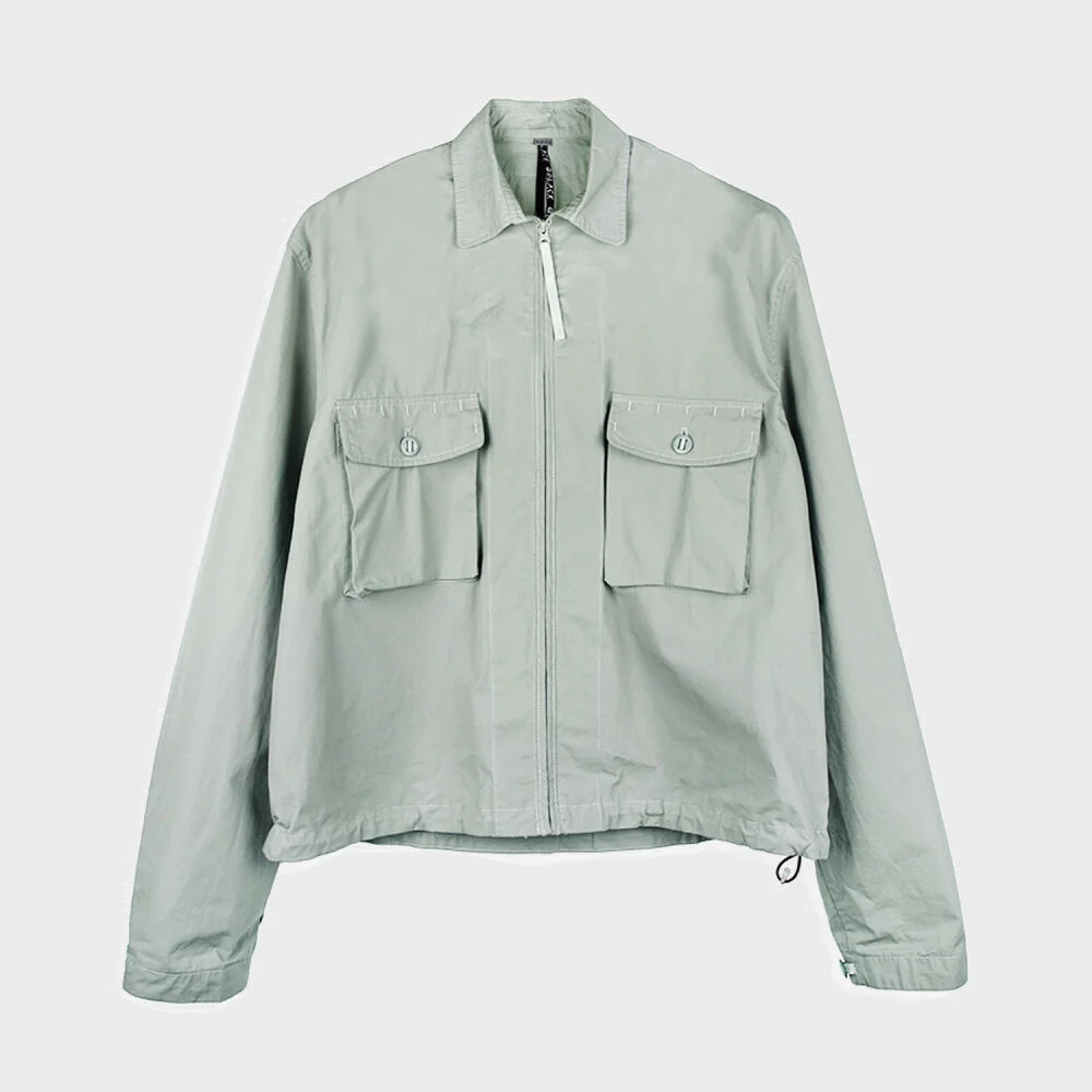 Gemini 純棉 Trucker 外套 (GRAY)