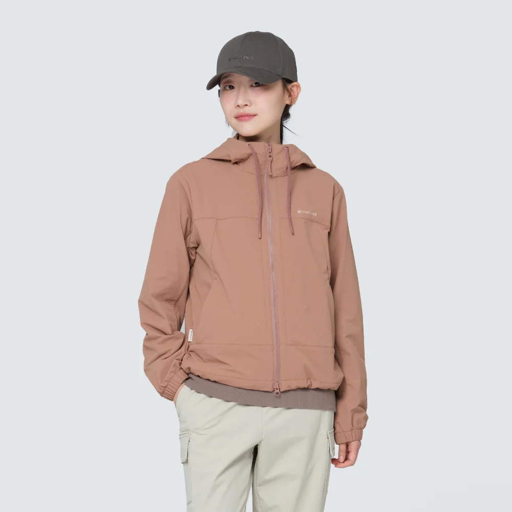 Lago 女裝 連帽衫 外套 Salmon (S24FWTJK33)