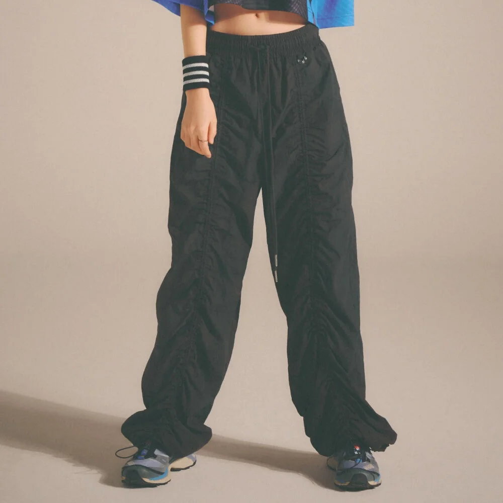 SHIRRING TRACK PANTS CHARCOAL BP1WP008