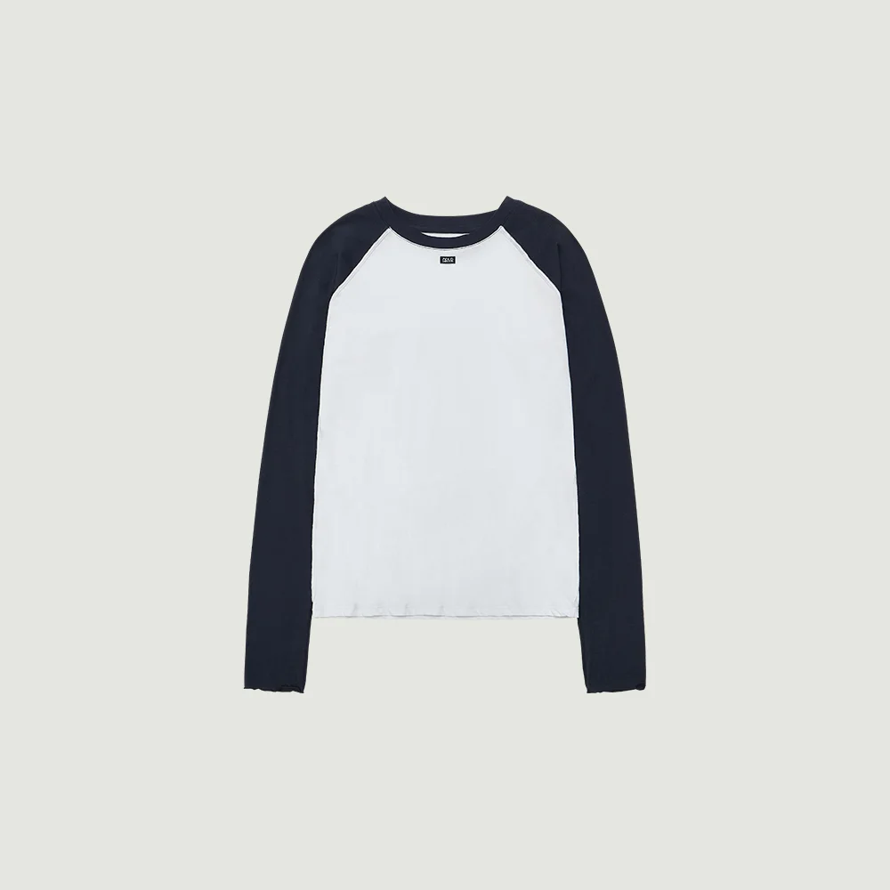 SOMA RAGLAN L/S T-SHIRT (LIGHT BLUE)