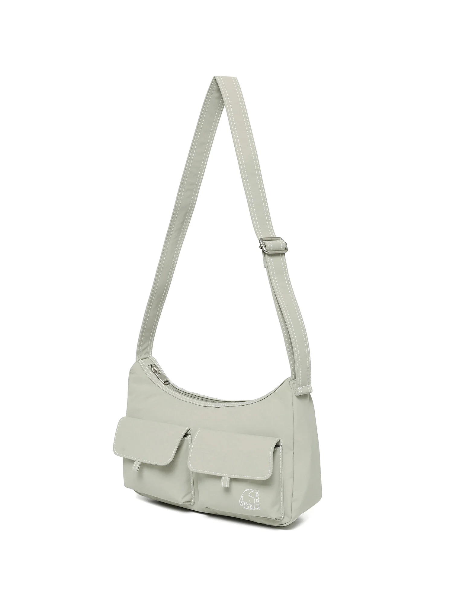外貼袋 Hobo 斜揹袋_K.BEIGE_OWS25B13KE