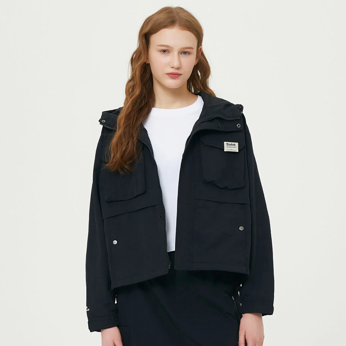 必備款 內裡 連帽衫 外套 女裝 BLACK