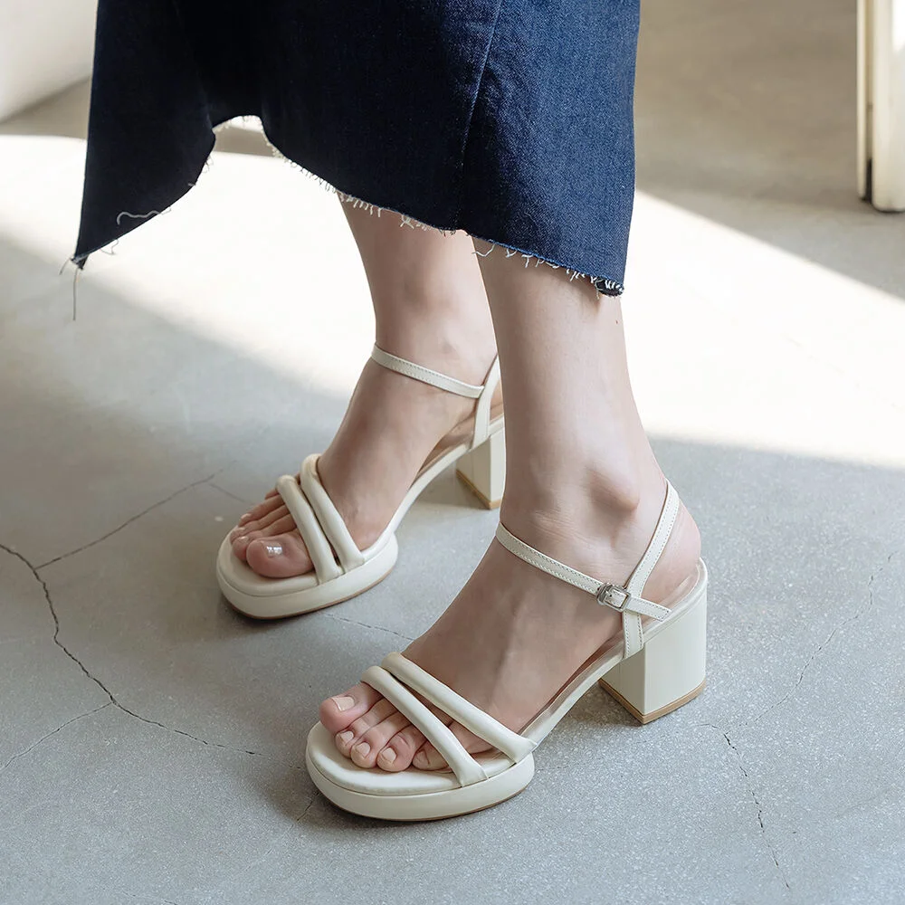 Sandal_ Vanessa OSS234 (6cm/7cm/8cm)(2colors)