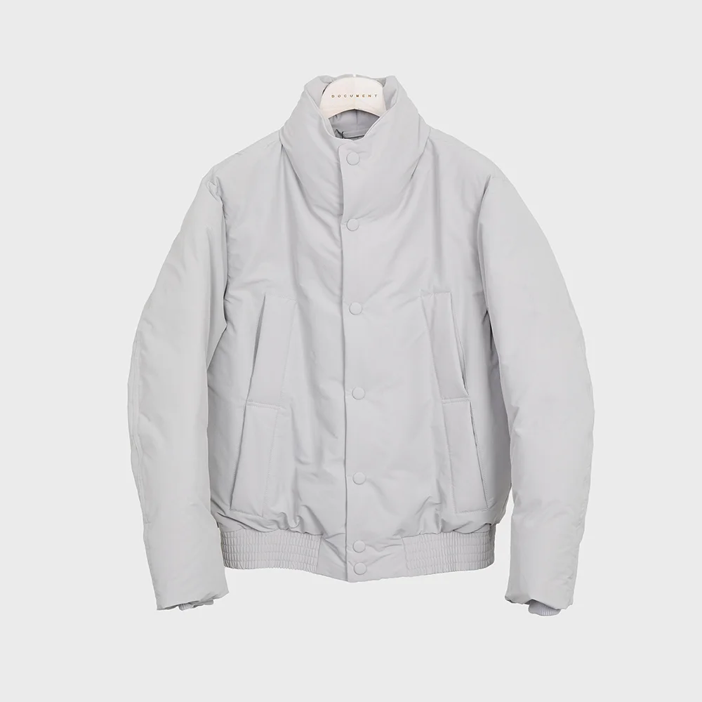 VARSITY DOWN JACKET_GREY