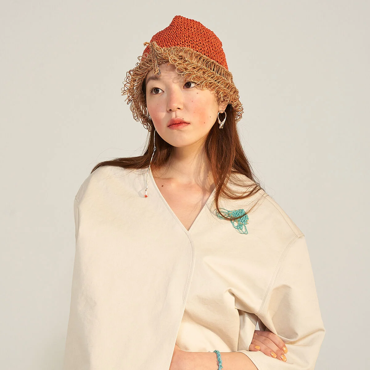 MELTED HAT ORANGE
