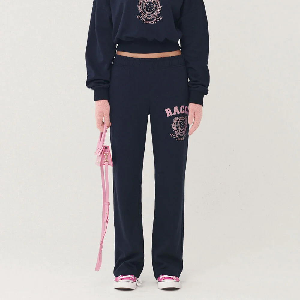 女裝 月桂 寬褲(海軍藍)