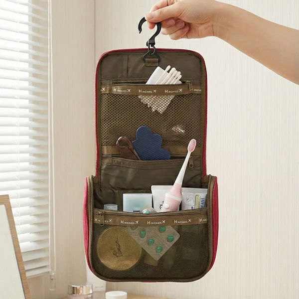 Hikis 旅行 化妝品 洗漱用品 生活防水 掛式 化妝袋