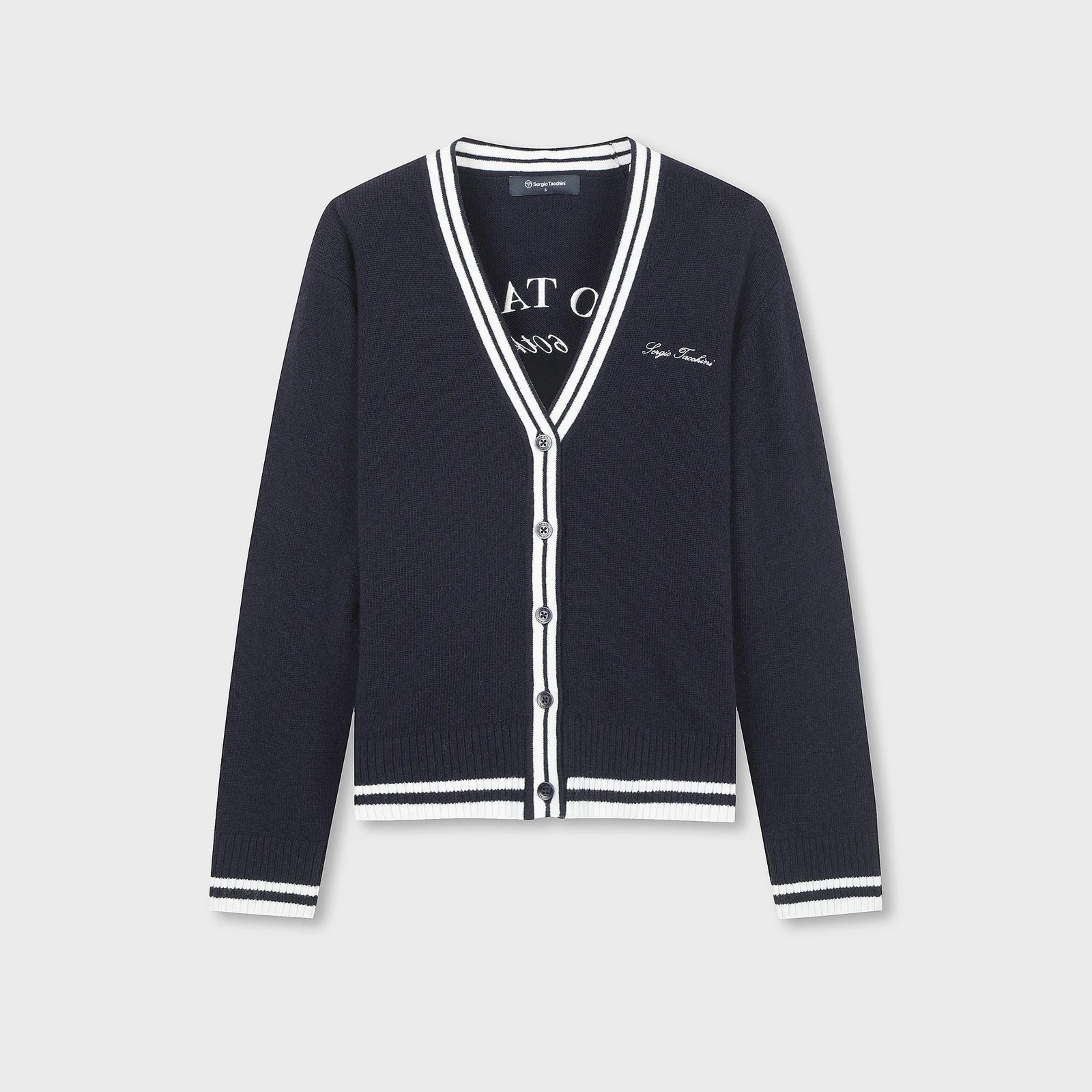 W Takini 60th 開襟外套 (Navy)