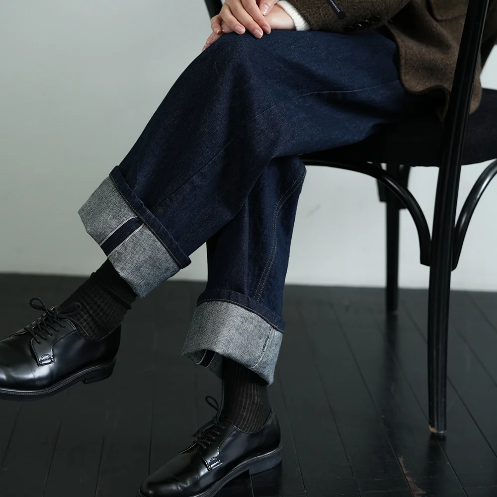 Teach Selvedge Jeans (Deep Navy)