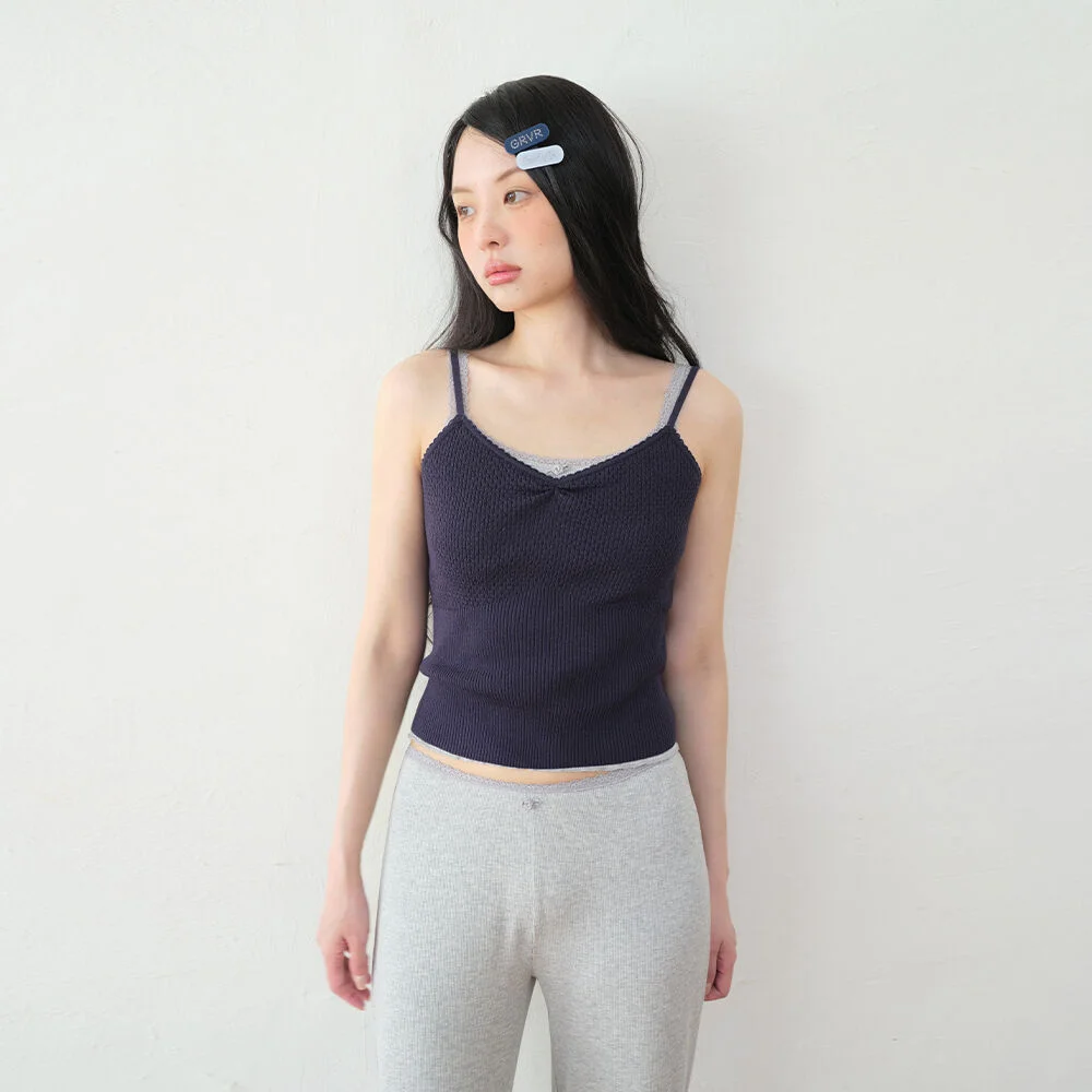 GRVB_PIN SLEEVELESS (NAVY)