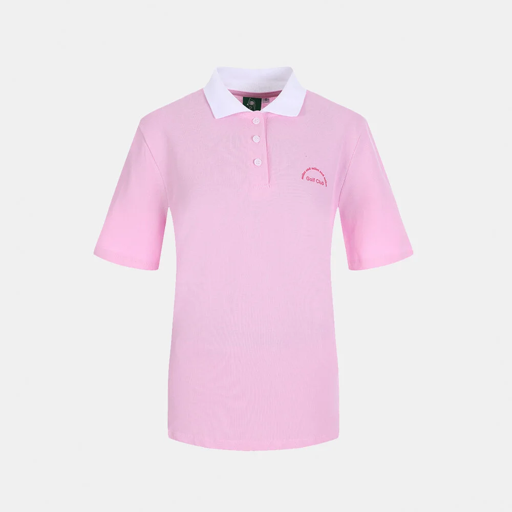 graphic PK shirt _pink