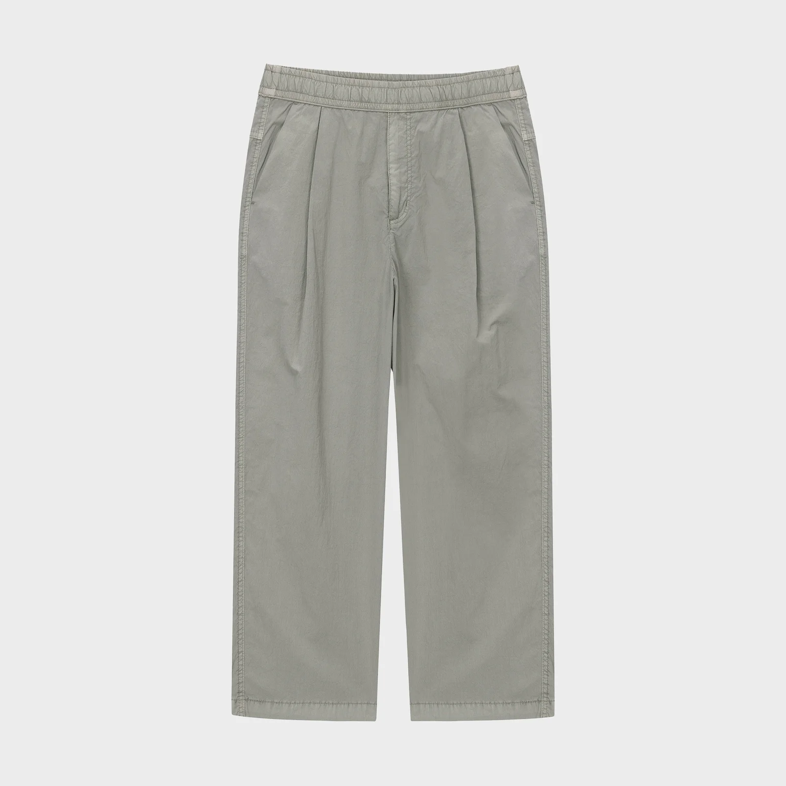 成衣 染色 竹纖維 8分褲 Warm Gray
