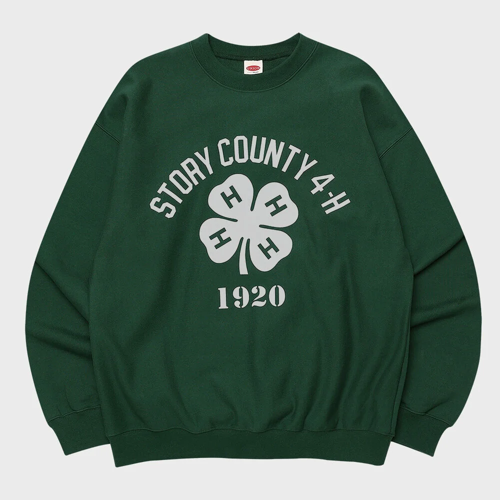 Story County 4-H 衛衣 綠色