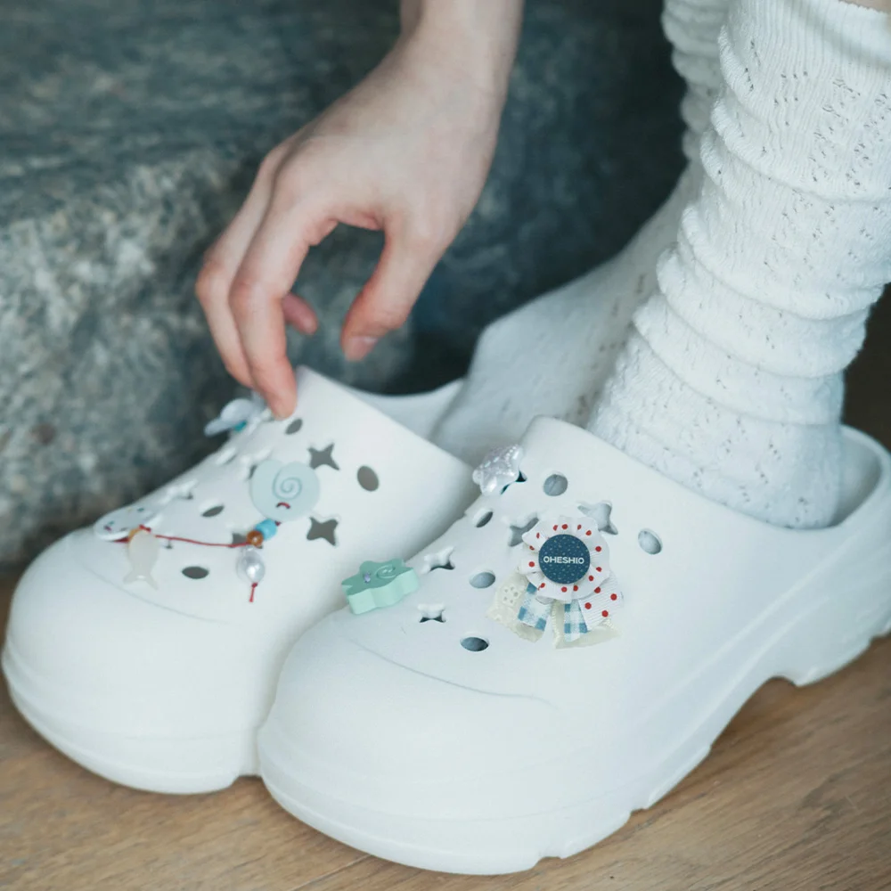 HAYDEN CLOG - WHITE