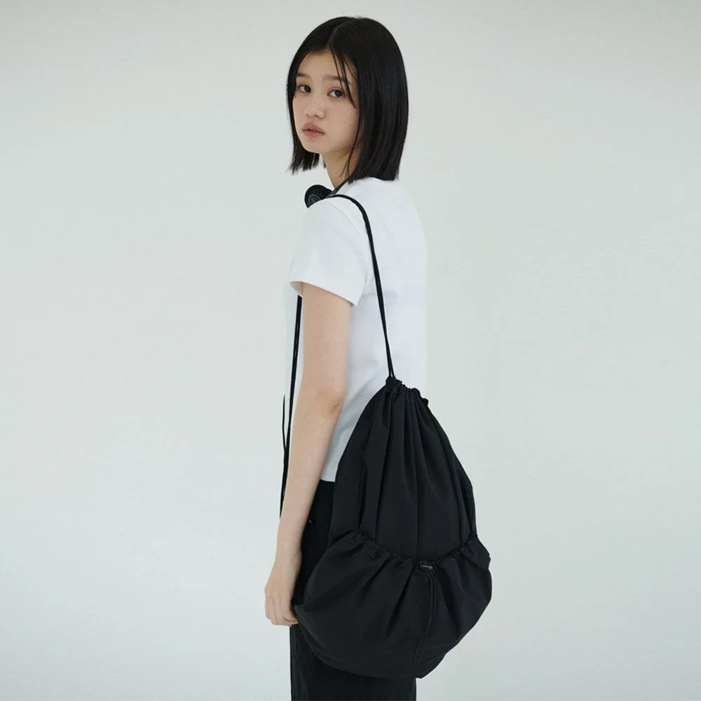 DrawString Pocket Bag (Black)