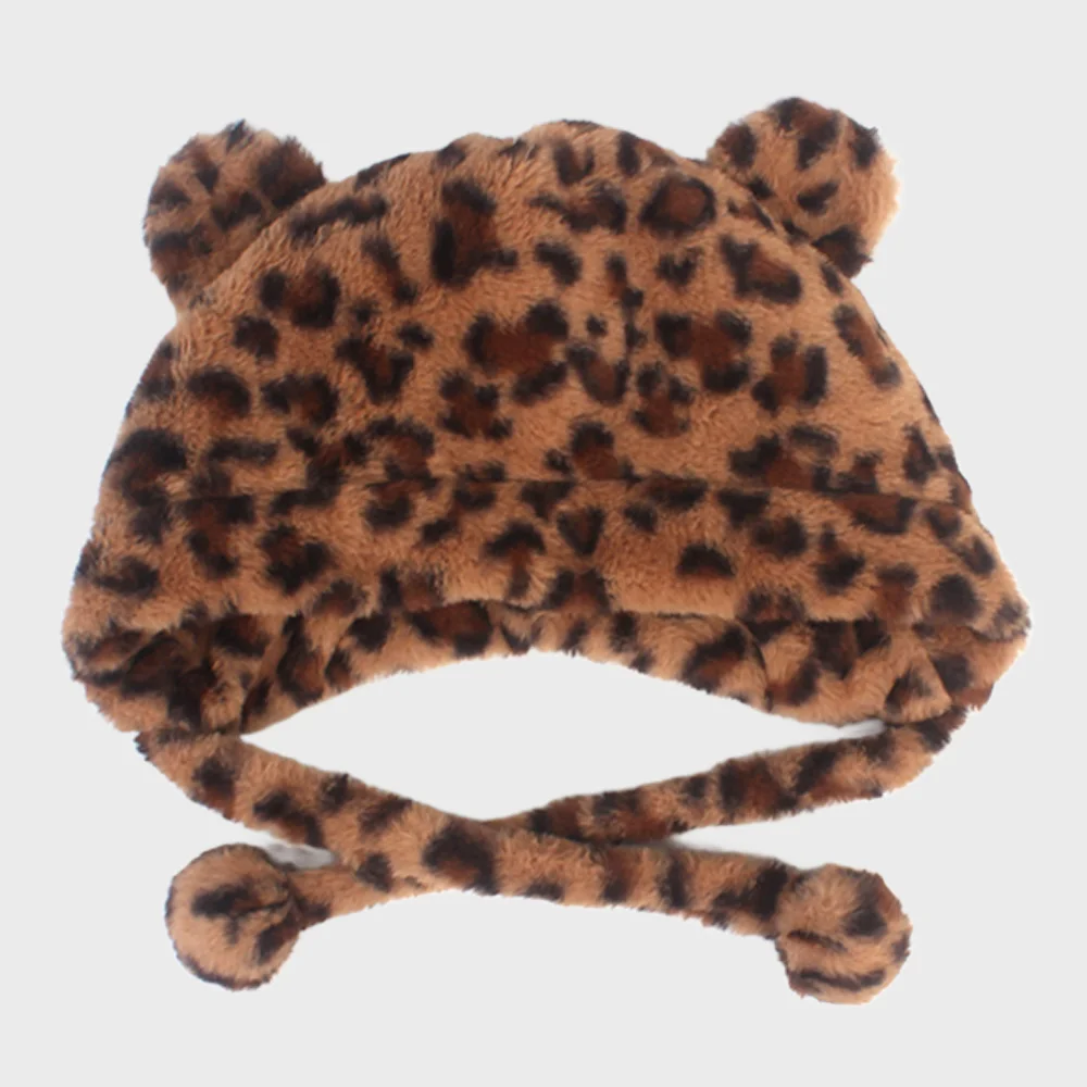 Leopard Fur Balaclava 巴拉克拉瓦頭套