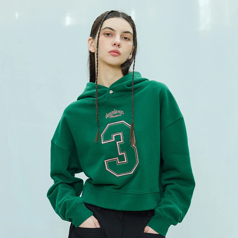 L9 BIG NUMBER HOODIE(GREEN)