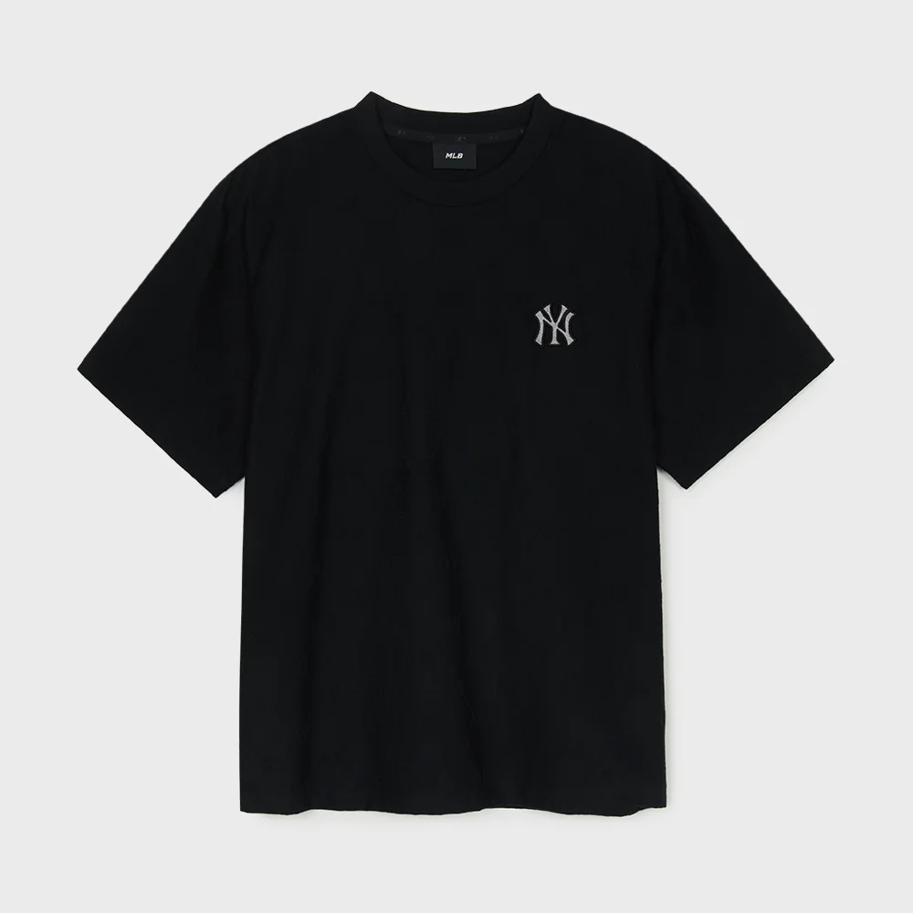 菱形 Monogram Tonton 提花 寬鬆版型 短袖 T恤 NY (Black)