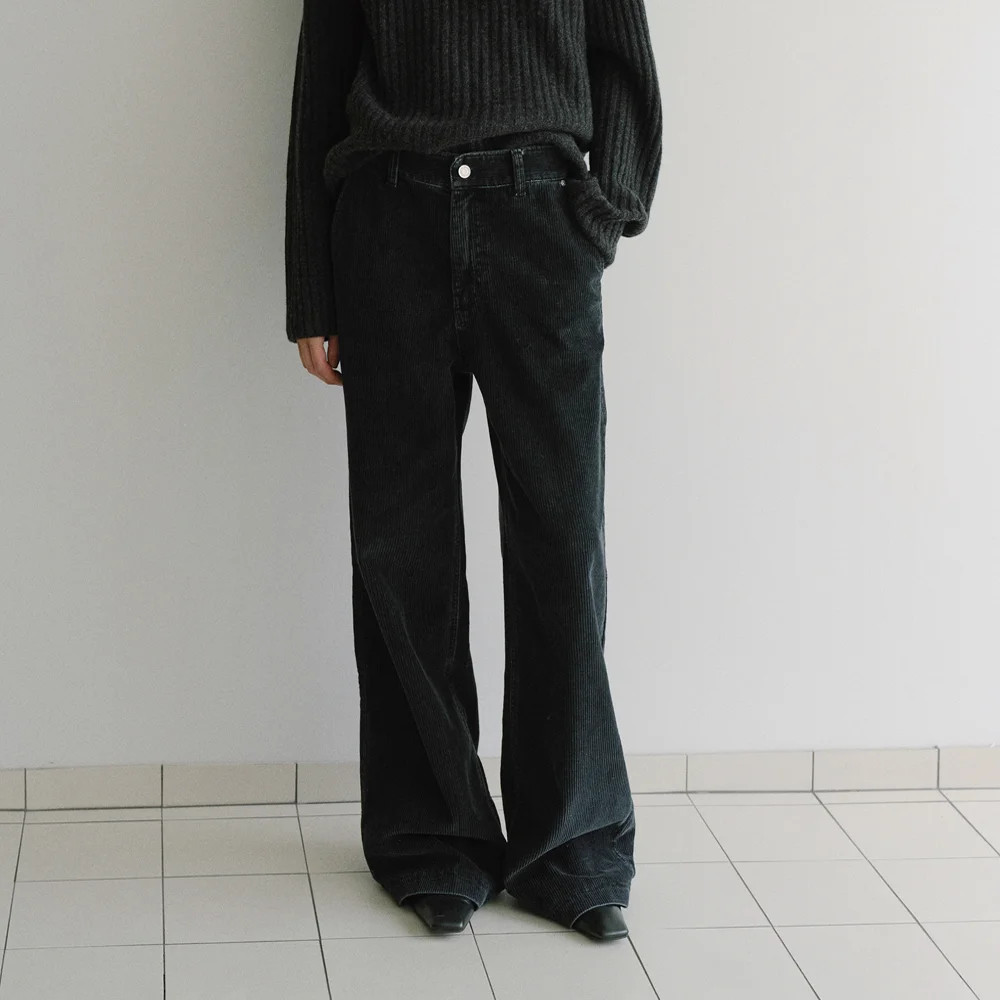 Tom corduroy denim (charcoal)