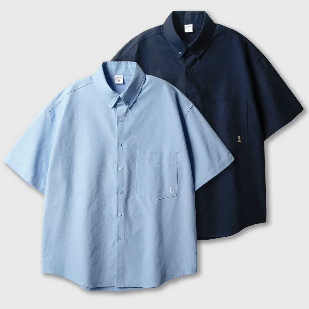 Sleek BD 牛津布 短袖襯衫 KJSS2638