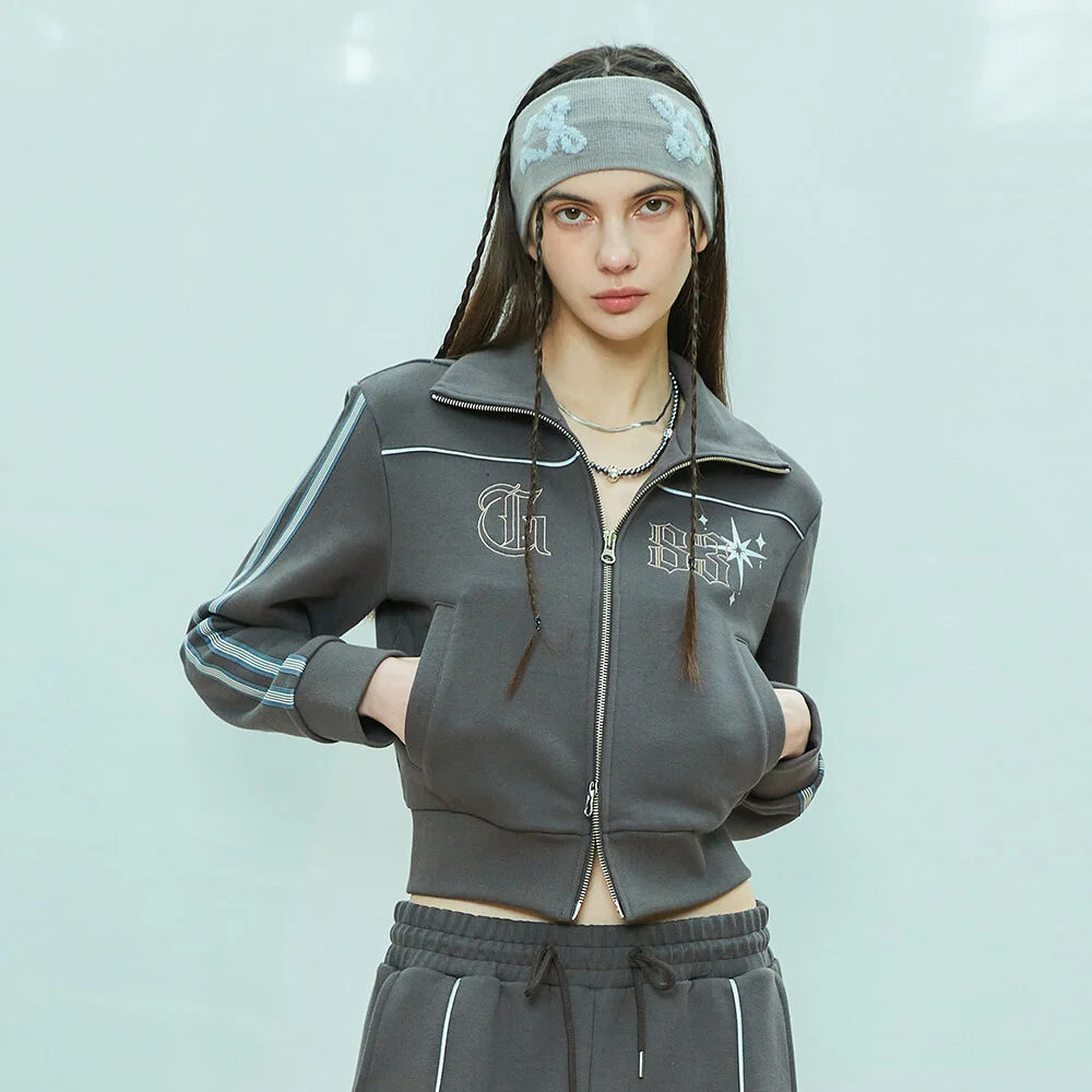 L9 TRACK ZIP-UP(CHARCOAL)