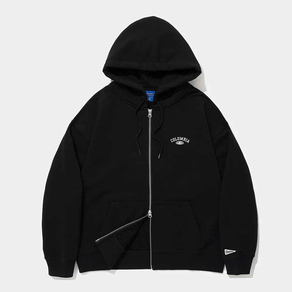 CU ARCH TERRY ZIP-UP HOODIE_BLACK