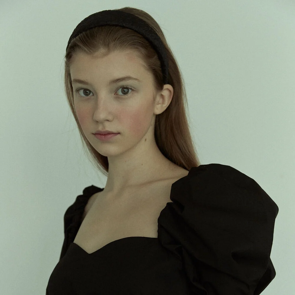 Black Jacquard Headband