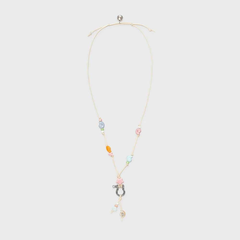 SOFT BEADS GLASSES HOLDER NECKLACE (IVORY)