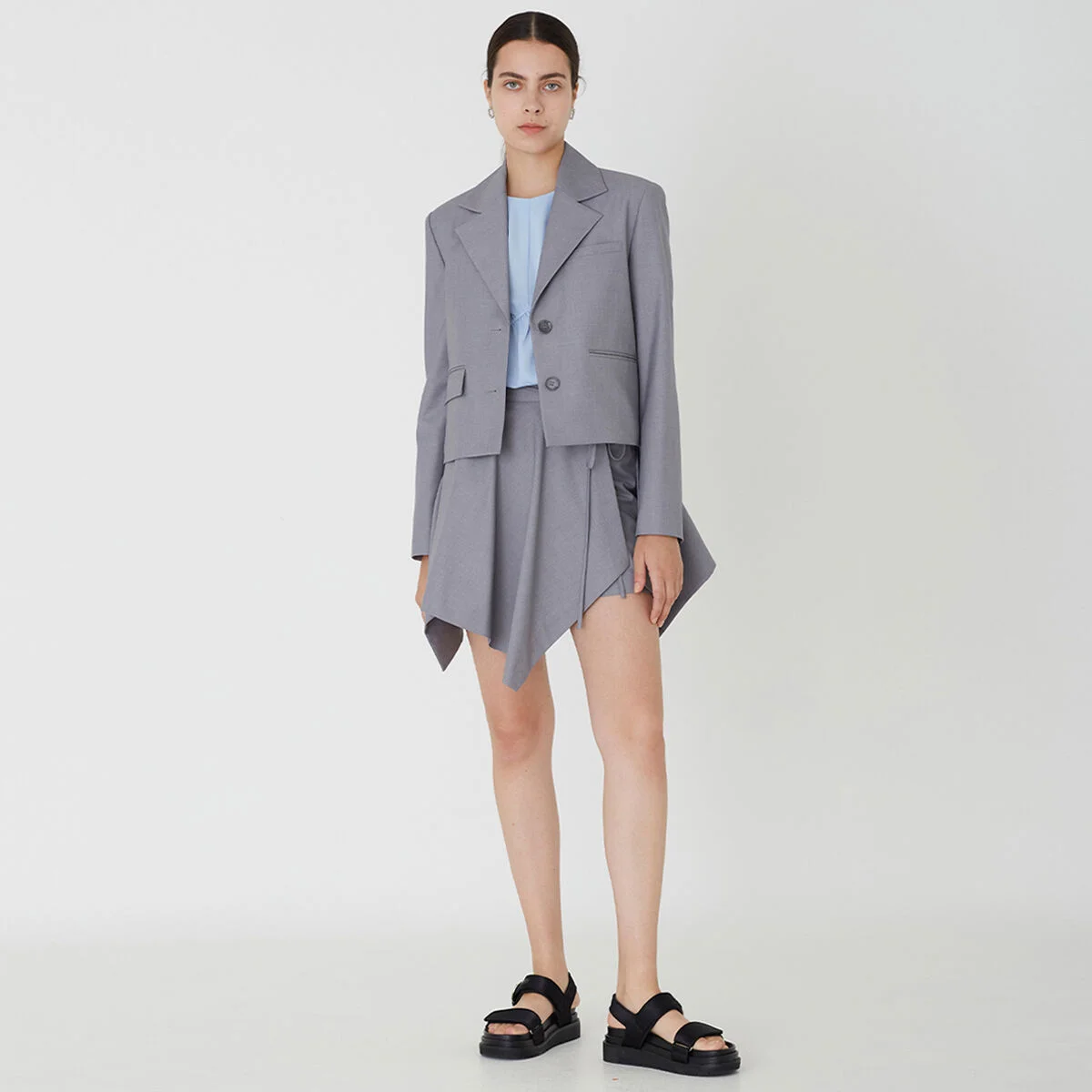 Demi Jacket _ Light Grey