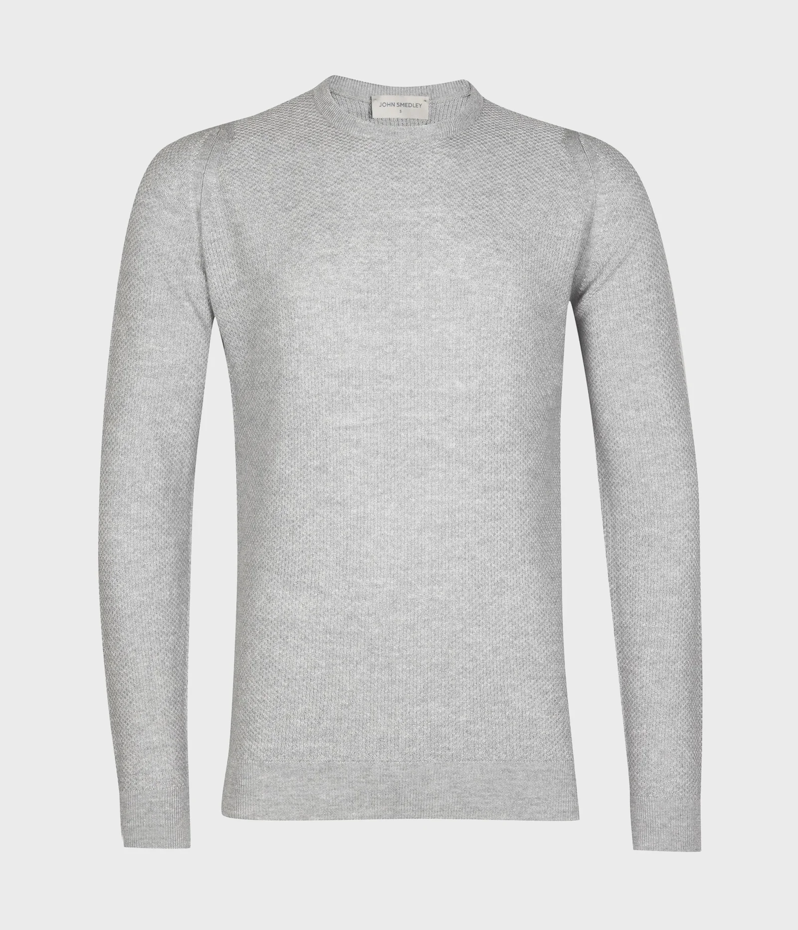 1.SINGULAR UNISEX CREW NECK KNIT (BARDOT GREY)