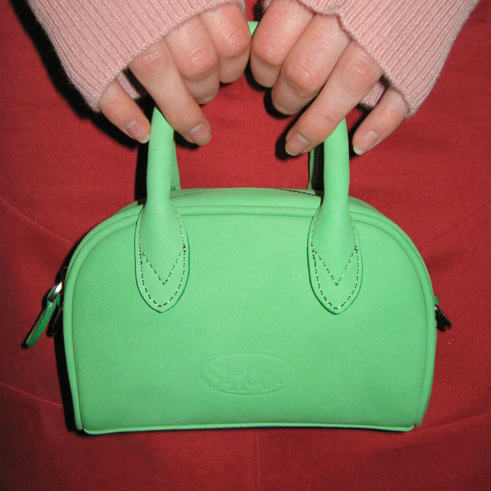 Smooth Micro Bag (Apple Green)