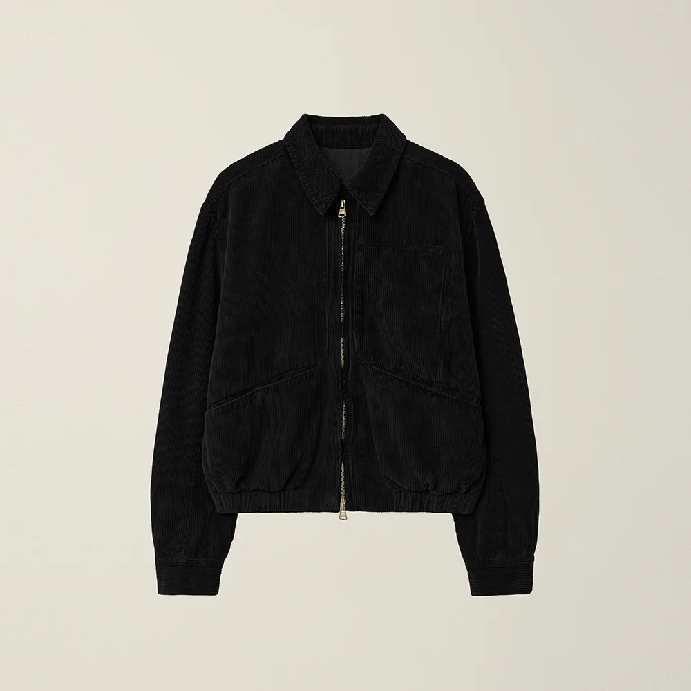 CORDUROY BLOUSON BLACK