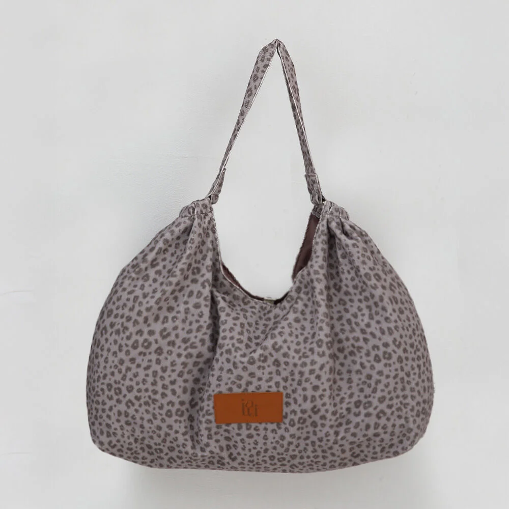 Leopard hobo bag Lavender