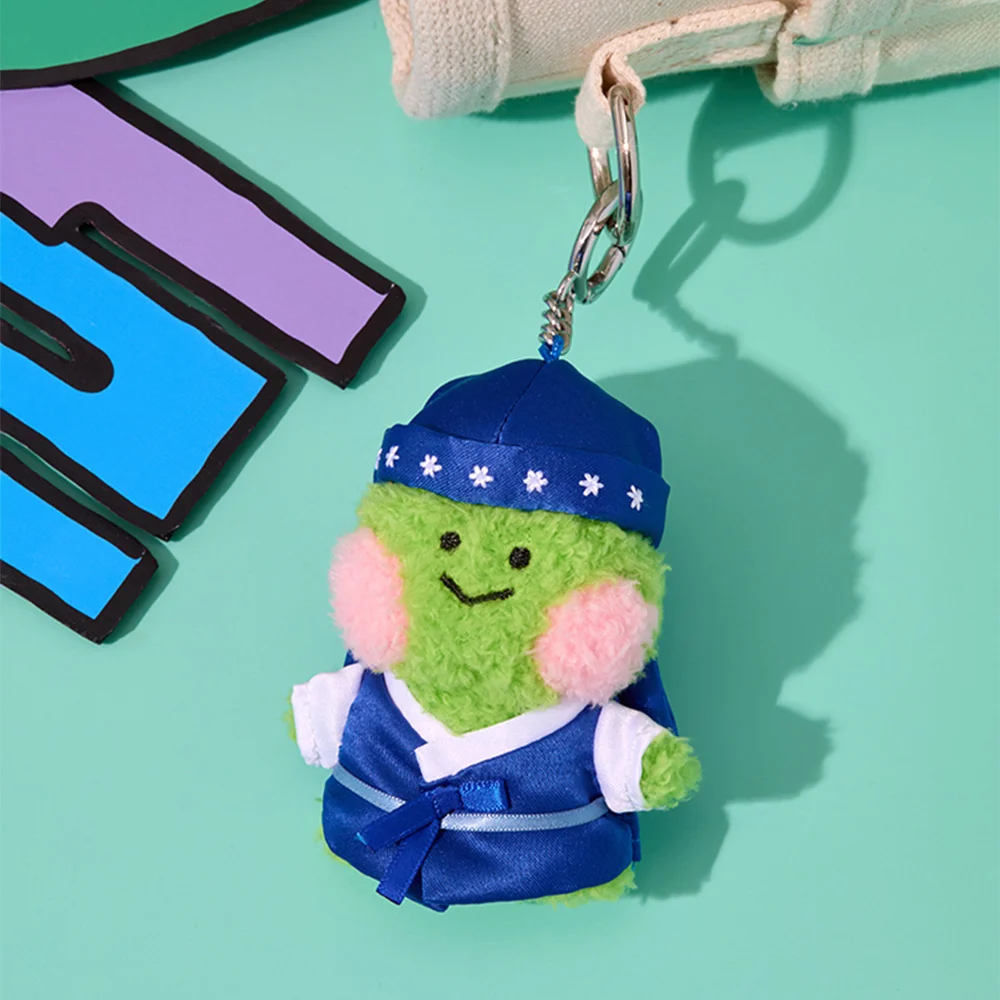 LINE FRIENDS Minini 首爾 版本 玩偶 鑰匙扣 少爺 Lenini