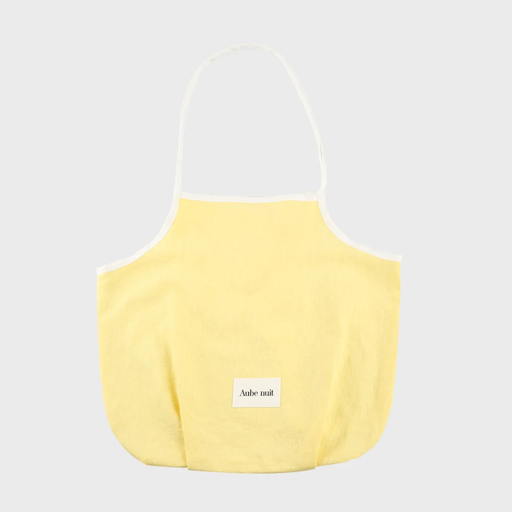 Obnuit 亞麻 Bloom Bag_黃色